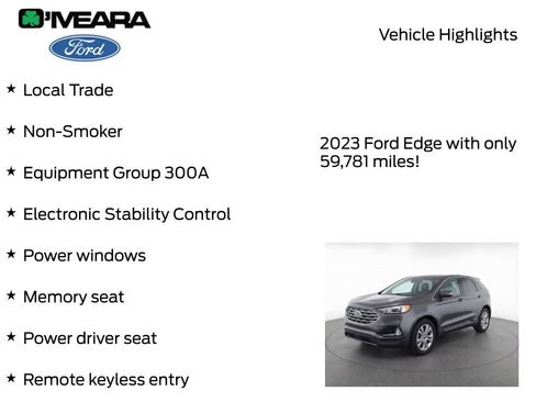 Used 2023 Ford Edge Titanium AWD/4WD image 7