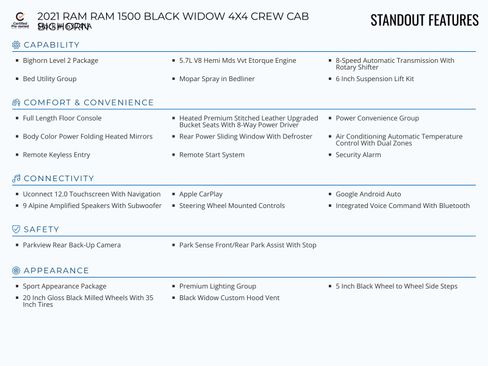Certified 2021 RAM 1500 Big Horn image 2