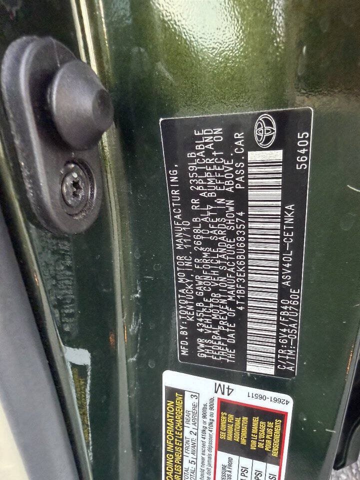 Used 2011 Toyota Camry LE FWD image 25