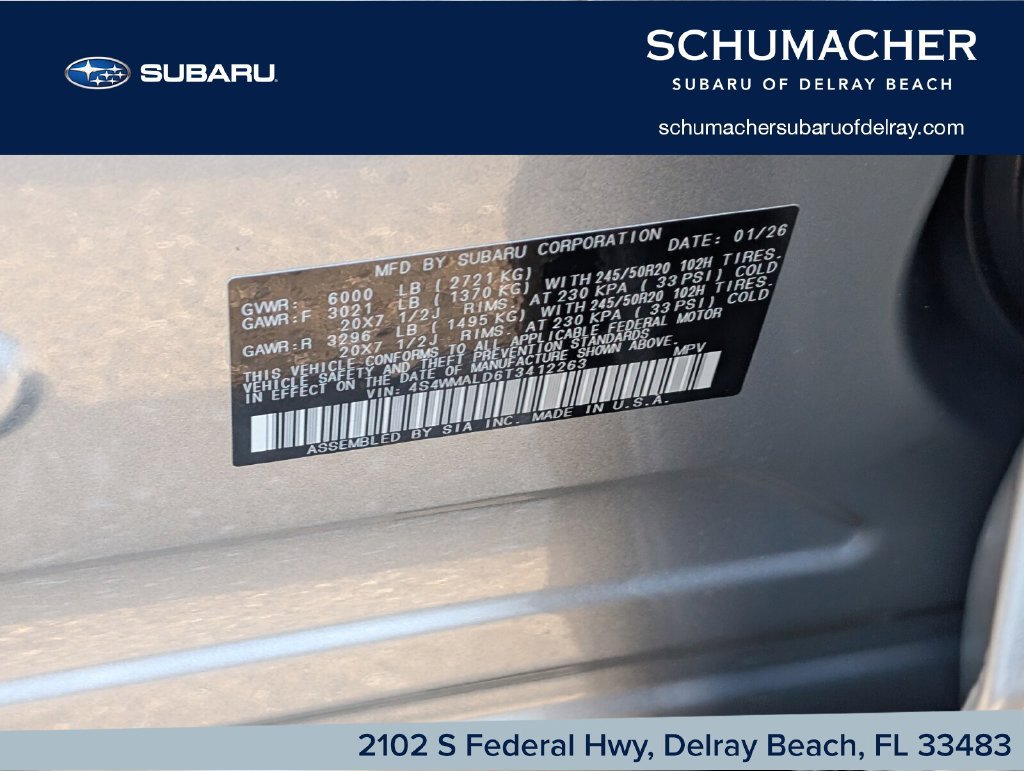 New 2026 Subaru Ascent Bronze Edition AWD/4WD image 15