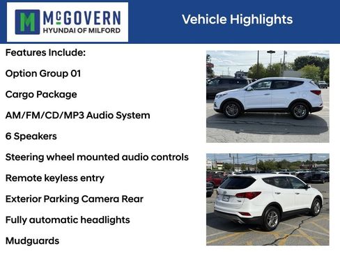 Used 2018 Hyundai Santa Fe Sport w/ Cargo Package AWD/4WD image 4