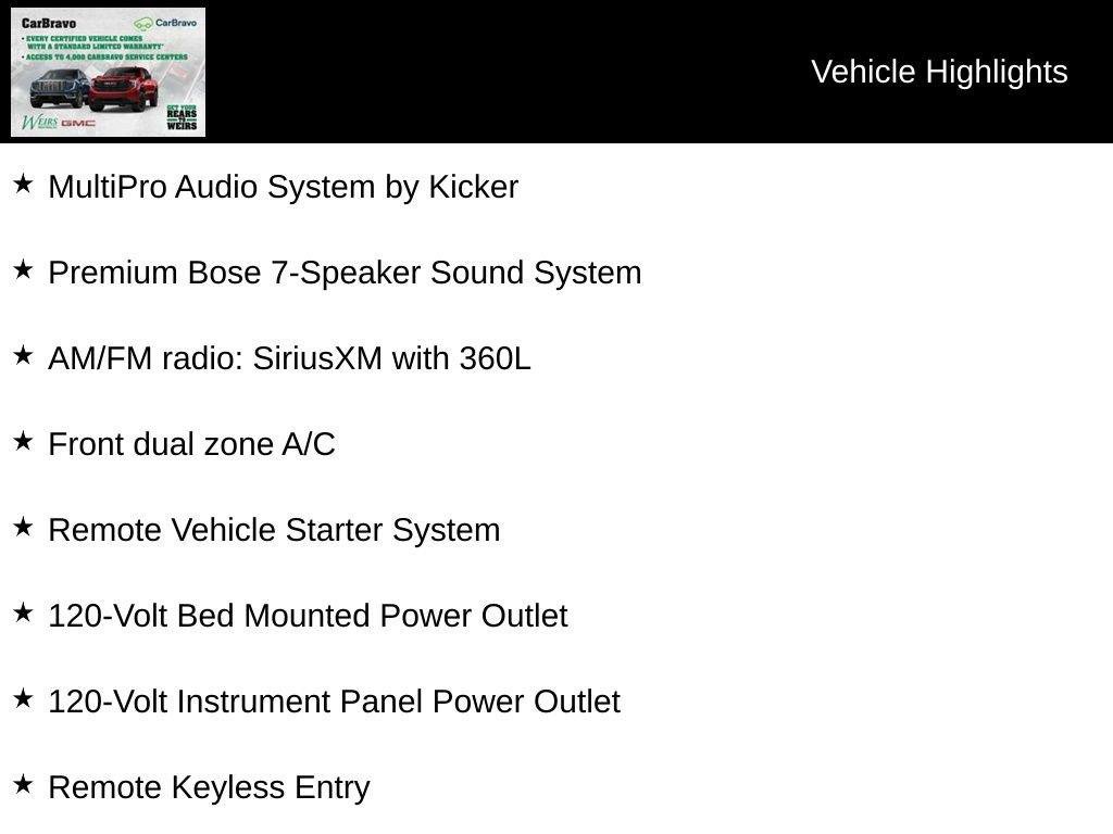 Certified 2021 GMC Sierra 1500 AT4 w/ AT4 Premium Package AWD/4WD image 7