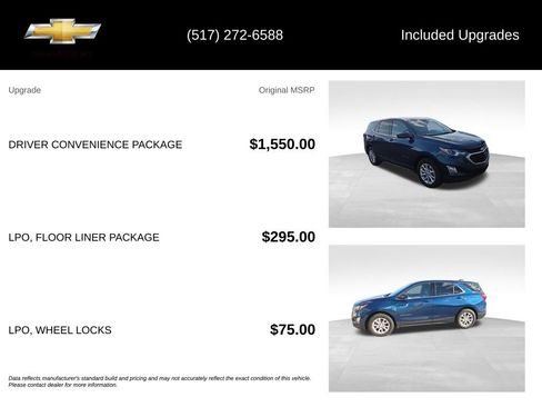 Used 2020 Chevrolet Equinox LT w/ Driver Convenience Package FWD image 5