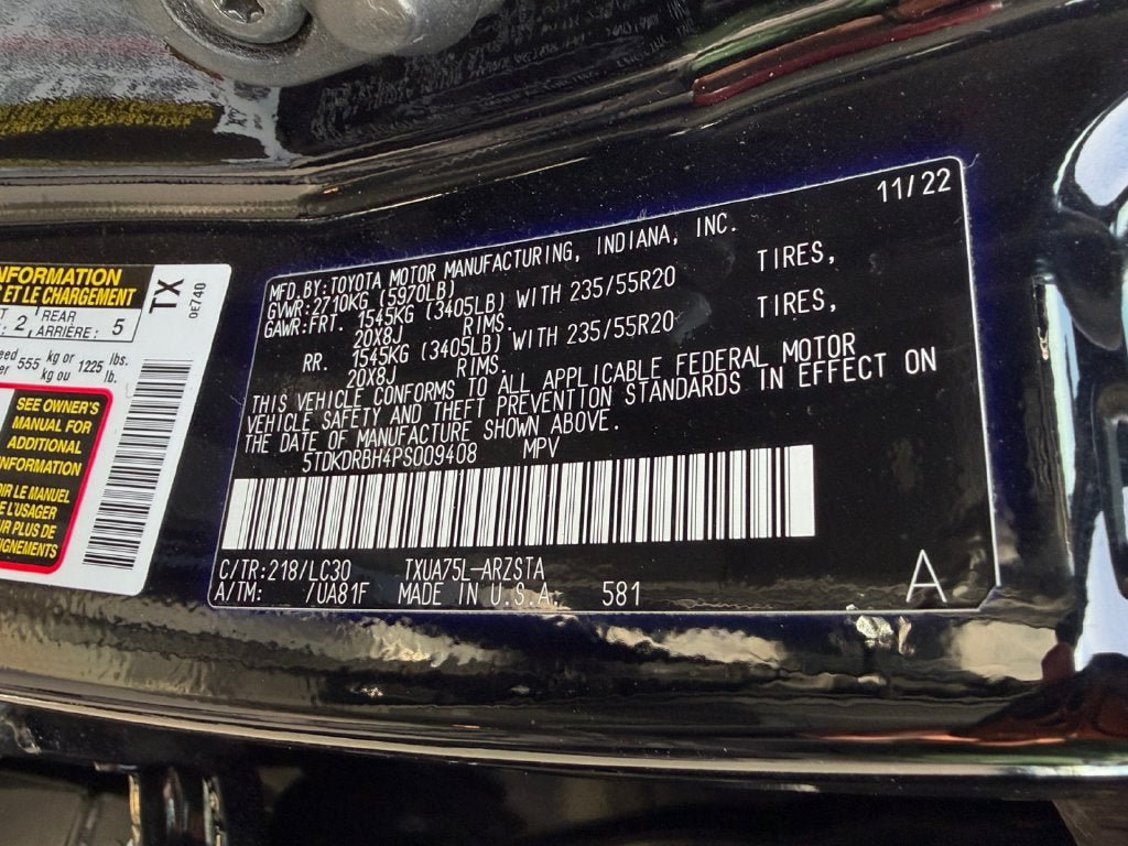 Used 2023 Toyota Highlander XSE AWD/4WD image 36