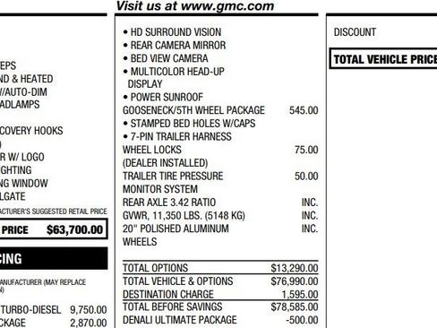 Used 2020 GMC Sierra 2500 Denali w/ Denali Ultimate Package image 2