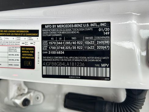 Certified 2020 Mercedes-Benz GLE 580 580 4MATIC image 25