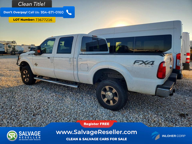 Used 2012 Ford F350 Lariat w/ Snow Plow Prep Pkg AWD/4WD image 3