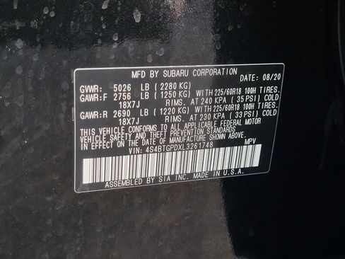 Used 2020 Subaru Outback Touring XT image 34