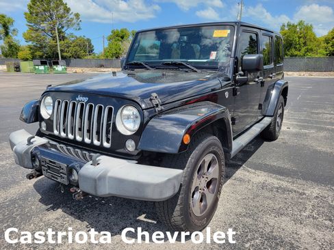 Used 2016 Jeep Wrangler Unlimited Sahara w/ Max Tow Package image 1