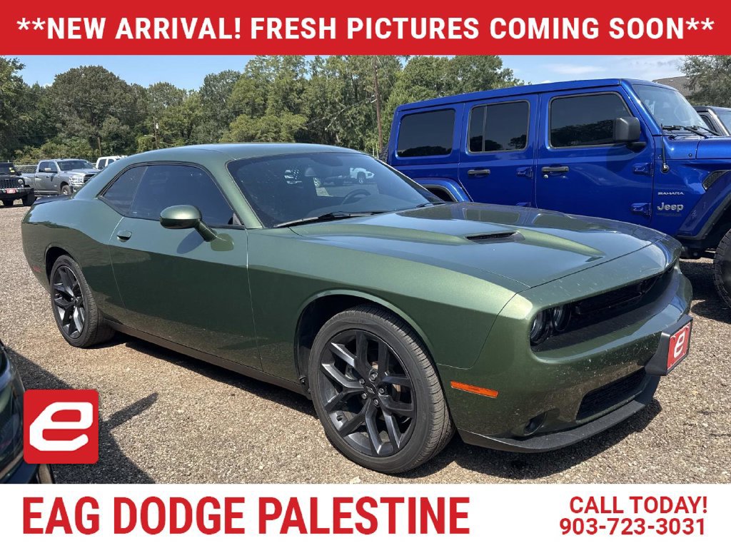 Used 2021 Dodge Challenger SXT w/ Blacktop Package RWD image 1