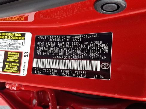 New 2026 Toyota Camry XSE image 20