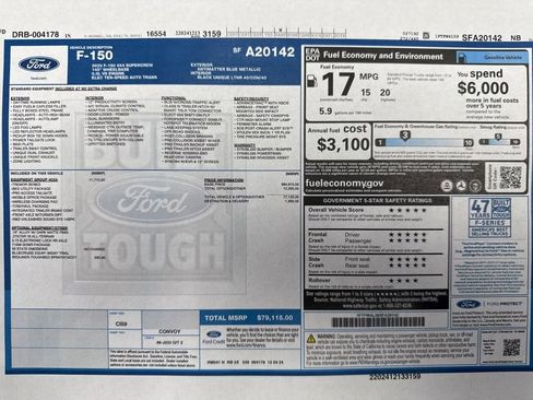 Used 2025 Ford F150 Tremor w/ Equipment Group 402A High image 31