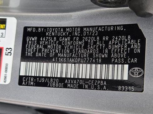 Used 2023 Toyota Camry XSE FWD image 23