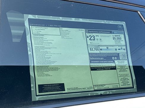 New 2026 Land Rover Range Rover Velar S image 27