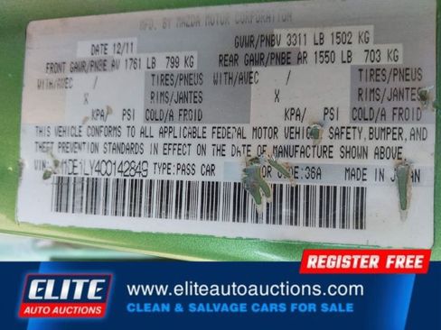 Used 2012 MAZDA MAZDA2 Touring image 17