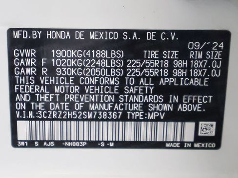 Used 2025 Honda HR-V Sport image 47