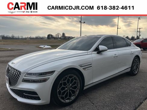 Used 2021 Genesis G80 2.5T w/ Prestige Package AWD/4WD image 3