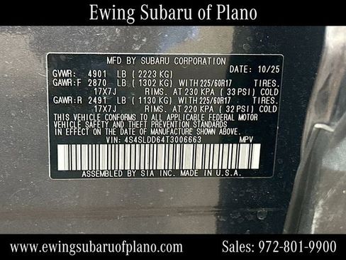 Certified 2026 Subaru Forester Premium AWD/4WD image 33