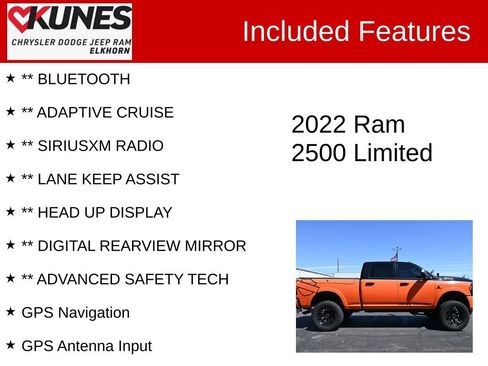 Used 2022 RAM 2500 Limited image 3