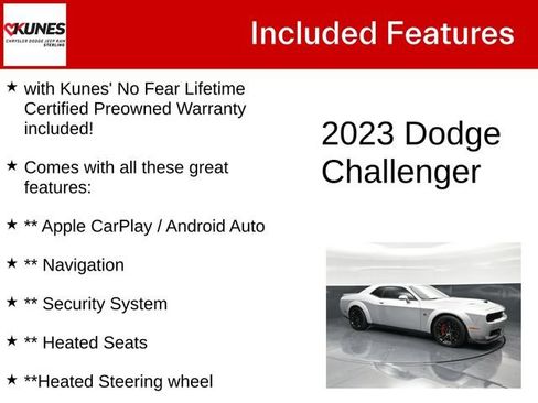 Used 2023 Dodge Challenger R/T Scat Pack RWD image 4