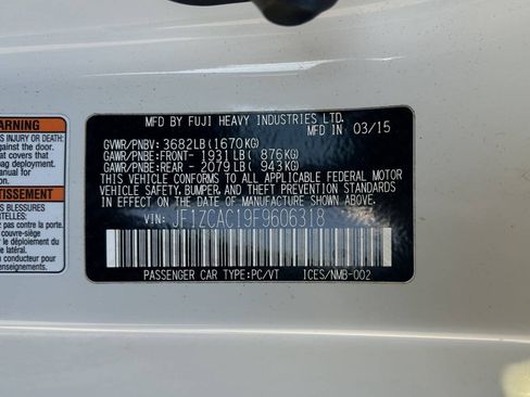 Used 2015 Subaru BRZ Limited w/ Popular Package #1B image 14