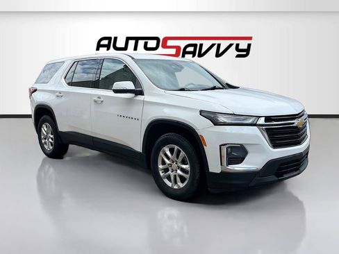 Used 2023 Chevrolet Traverse LS w/ Safety Package FWD image 1
