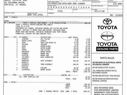 Used 2014 Cadillac ATS Luxury w/ Driver Awareness Package image 12