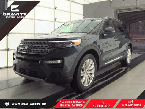 Used 2022 Ford Explorer Limited w/ Hybrid Equipment Group 310A image 1