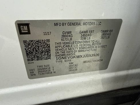 Used 2018 Chevrolet Traverse LT AWD/4WD image 54