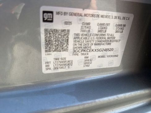 Used 2025 Chevrolet Silverado 1500 Custom Trail Boss image 12