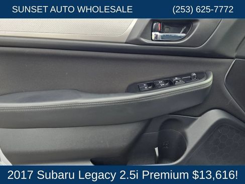 Used 2017 Subaru Legacy 2.5i Premium w/ Moonroof Package AWD/4WD image 25
