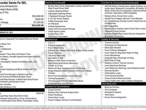 Used 2023 Hyundai Santa Fe SEL FWD image 22