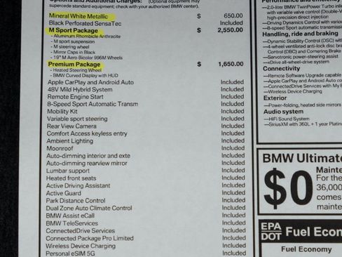 Used 2025 BMW 430i xDrive w/ M Sport Package image 54