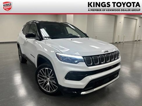 Used 2022 Jeep Compass Limited w/ Elite Group AWD/4WD image 1
