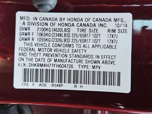 Used 2015 Honda CR-V EX-L image 30