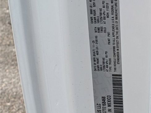 New 2026 RAM ProMaster 2500 image 27