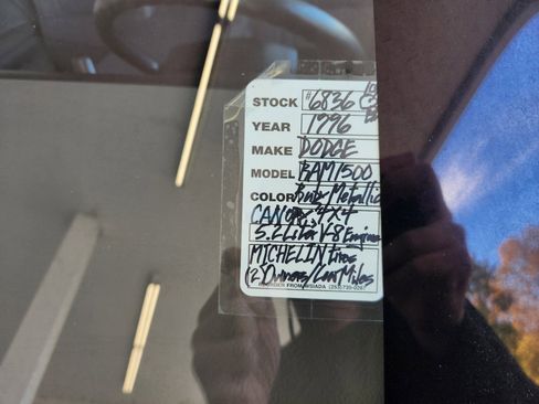 Used 1996 Dodge Ram 1500 Truck SLT image 14