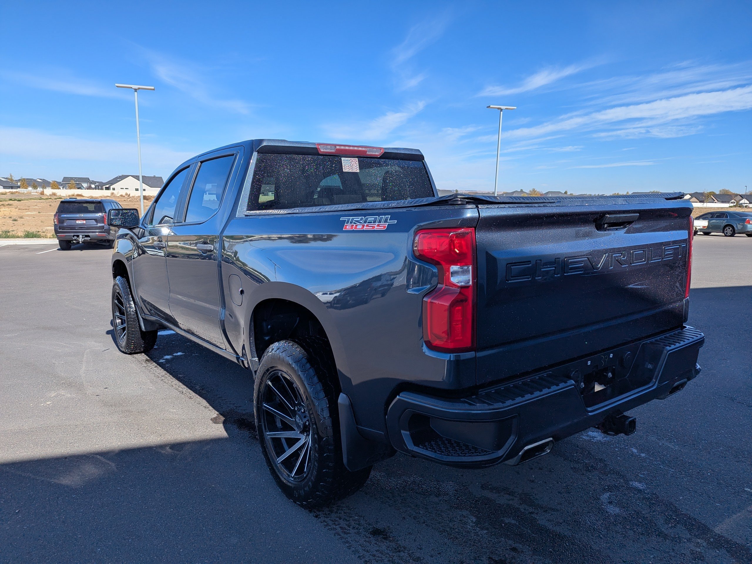 Used 2020 Chevrolet Silverado 1500 Custom Trail Boss w/ LPO, Dark Essentials Package AWD/4WD image 8