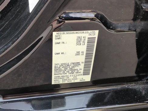 Used 2019 Nissan Altima 2.5 S FWD image 23