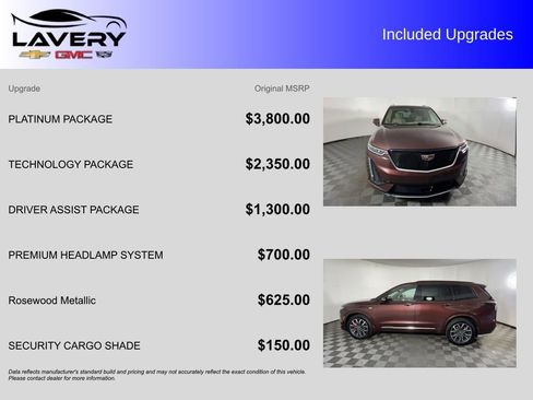 Used 2023 Cadillac XT6 Sport w/ Platinum Package AWD/4WD image 7