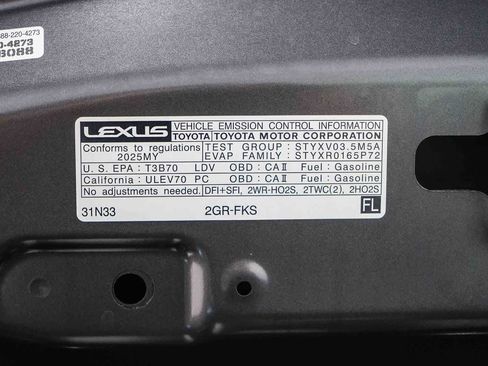 Certified 2025 Lexus IS 350 F Sport w/ Navigation Package RWD image 29