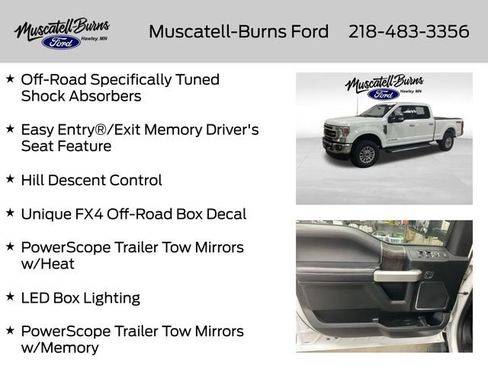 Used 2021 Ford F250 Lariat w/ Chrome Package AWD/4WD image 14