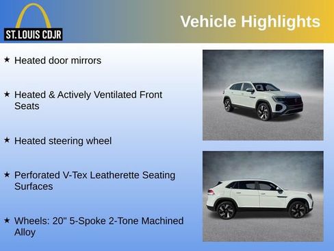 Used 2024 Volkswagen Atlas Cross Sport SE AWD/4WD image 23