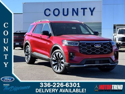 New 2025 Ford Explorer Platinum
