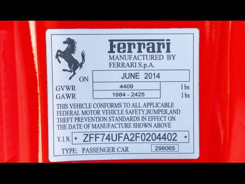 Used 2015 Ferrari F12 Berlinetta image 14