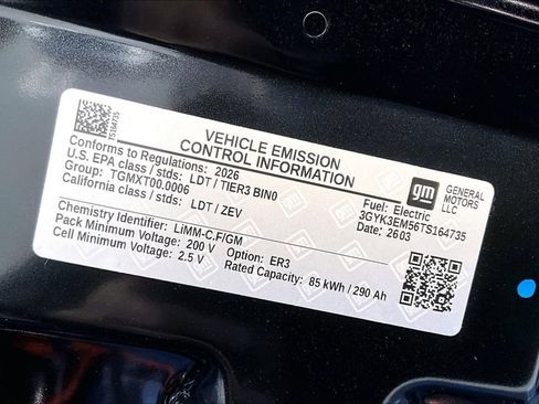 New 2026 Cadillac Optiq Sport 1 RWD image 36