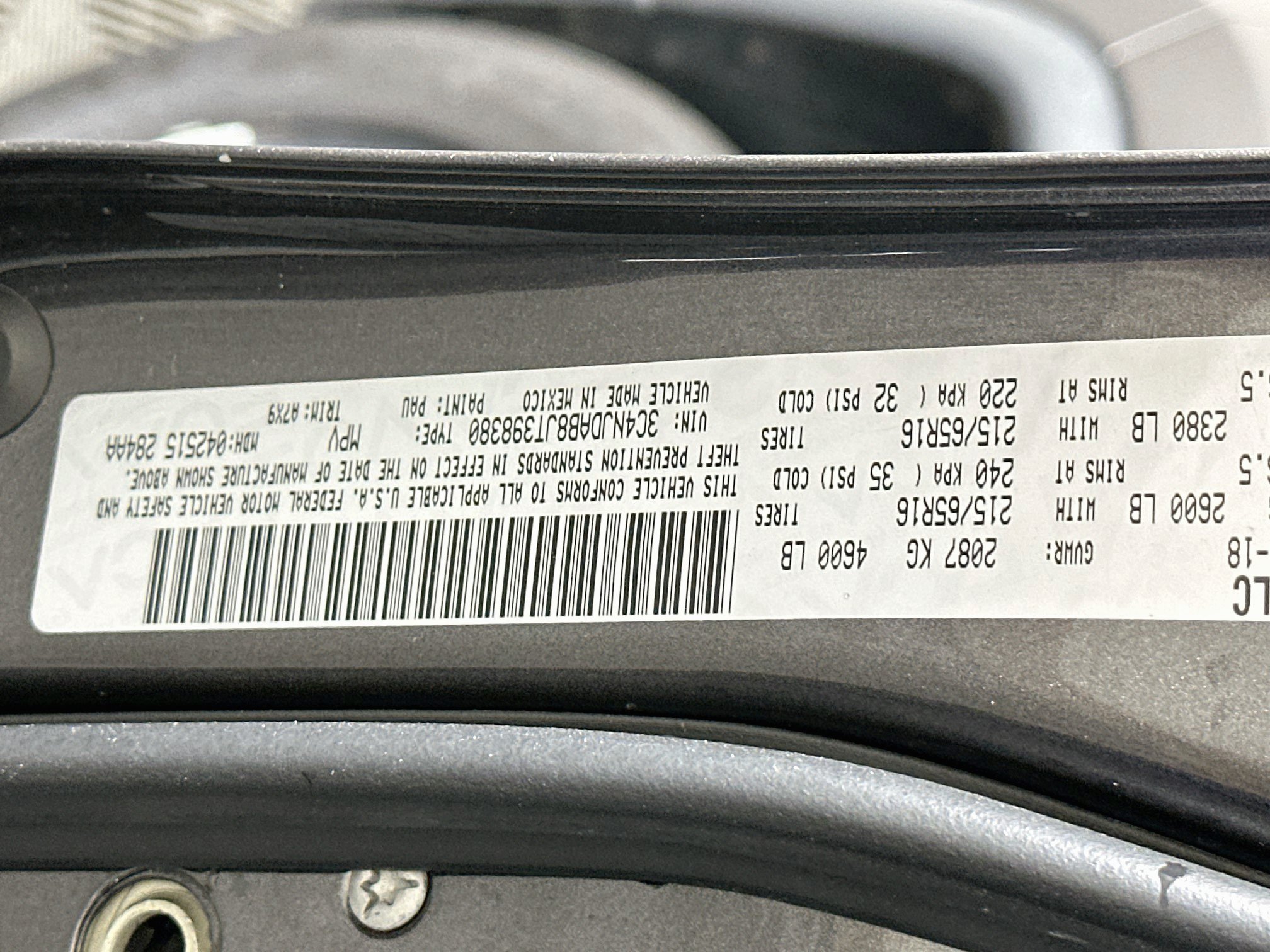 Used 2018 Jeep Compass Sport w/ Cold Weather Group AWD/4WD image 12