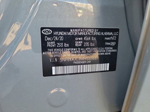 Used 2021 Hyundai Sonata N Line w/ Cargo Package image 32