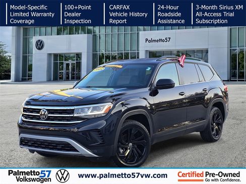 Certified 2022 Volkswagen Atlas SE image 1