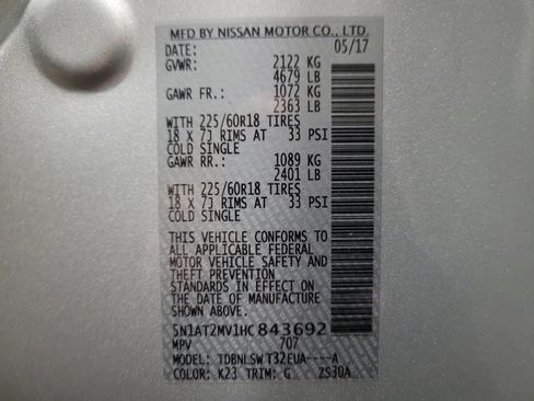 Used 2017 Nissan Rogue SL w/ SL Premium Package image 33